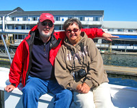 Jack and Monnie-on lighthouse cruise in Boothbay Harbor