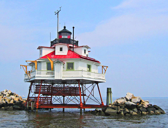 Thomas Point Shoal Lighthouse: Chesapeake Bay