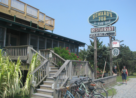 Howard's Pub on Ocracoke Island