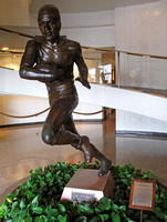 Jim Thorpe: NFL legend...statue located in the rotunda