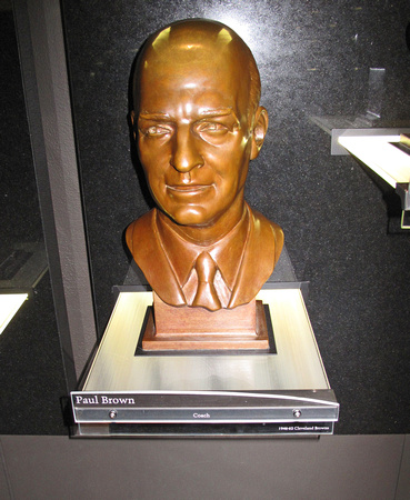 Paul Brown: founder and head coach of Cleveland Browns and Cincinnati Bengals
